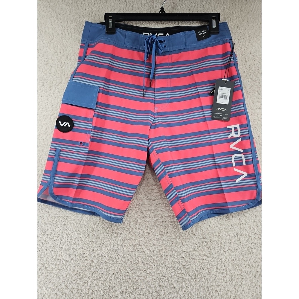 RVCA Surf Board Shorts Mens Size 29 Classic Length 20" New With Tag - Picture 2 of 13